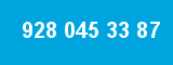 928 045 33 87